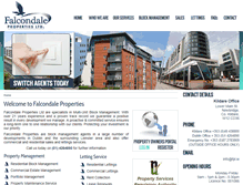 Tablet Screenshot of falcondale.com